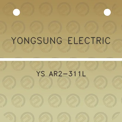 yongsung-electric-ys-ar2-311l