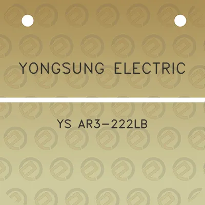 yongsung-electric-ys-ar3-222lb