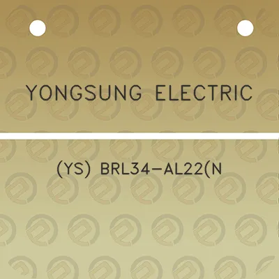 yongsung-electric-ys-brl34-al22n