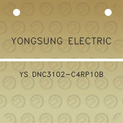 yongsung-electric-ys-dnc3102-c4rp10b