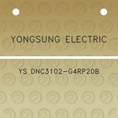 yongsung-electric-ys-dnc3102-g4rp20b