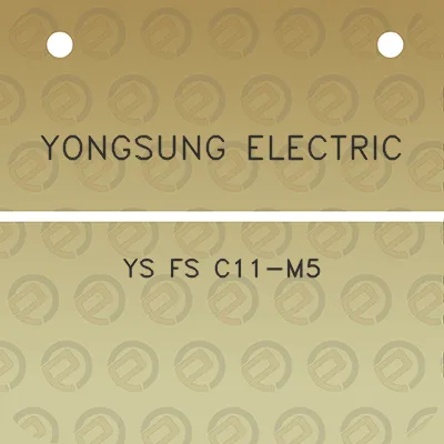 yongsung-electric-ys-fs-c11-m5