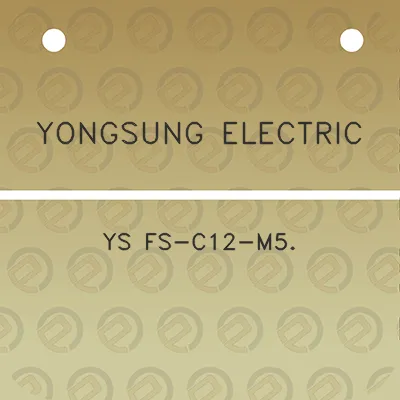 yongsung-electric-ys-fs-c12-m5