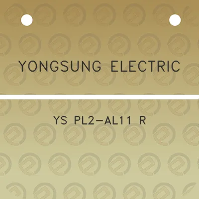 yongsung-electric-ys-pl2-al11-r