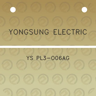 yongsung-electric-ys-pl3-o06ag