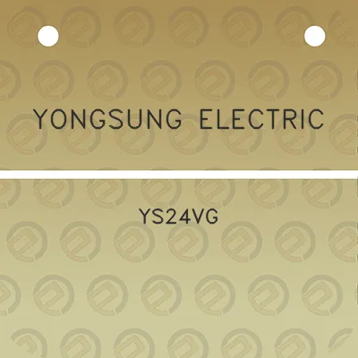 yongsung-electric-ys24vg