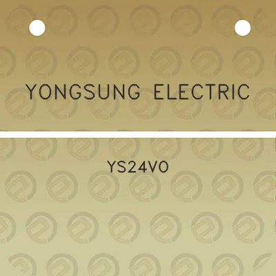 yongsung-electric-ys24vo