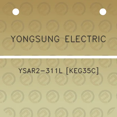 yongsung-electric-ysar2-311l-keg35c