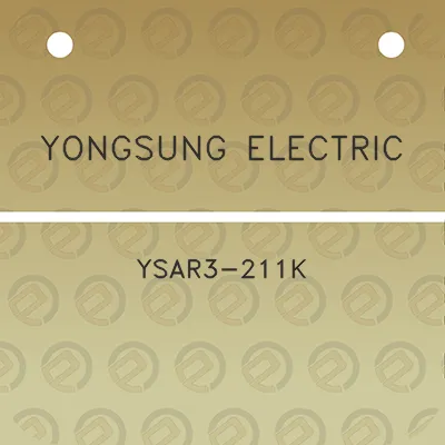 yongsung-electric-ysar3-211k