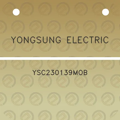 yongsung-electric-ysc230139mob