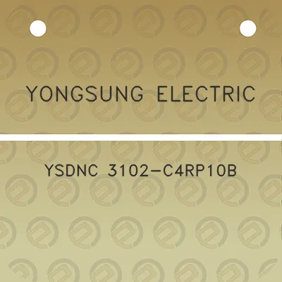 yongsung-electric-ysdnc-3102-c4rp10b