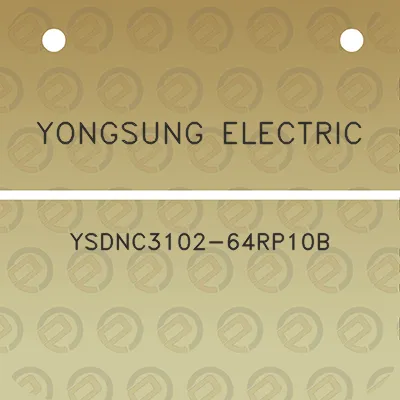 yongsung-electric-ysdnc3102-64rp10b