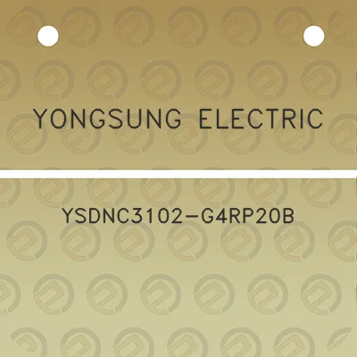 yongsung-electric-ysdnc3102-g4rp20b