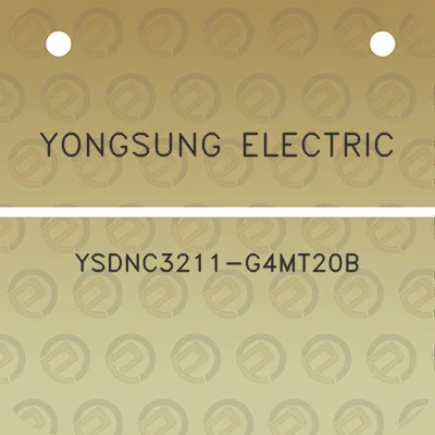 yongsung-electric-ysdnc3211-g4mt20b