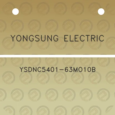 yongsung-electric-ysdnc5401-63mo10b