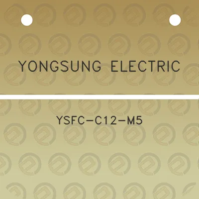 yongsung-electric-ysfc-c12-m5