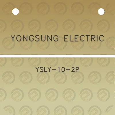 yongsung-electric-ysly-10-2p