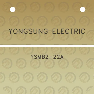 yongsung-electric-ysmb2-22a