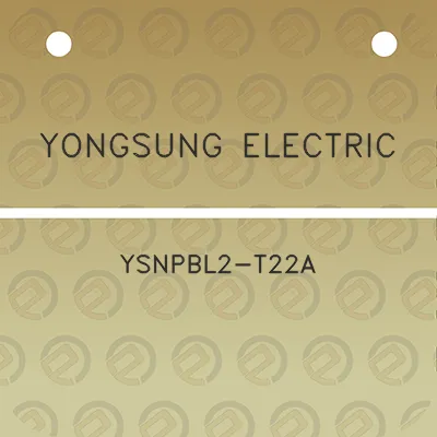 yongsung-electric-ysnpbl2-t22a