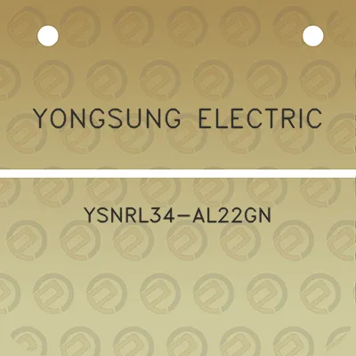 yongsung-electric-ysnrl34-al22gn