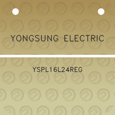 yongsung-electric-yspl16l24reg