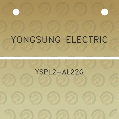 yongsung-electric-yspl2-al22g