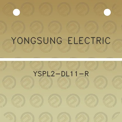 yongsung-electric-yspl2-dl11-r