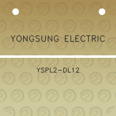 yongsung-electric-yspl2-dl12