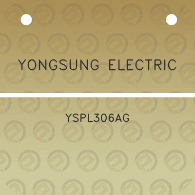 yongsung-electric-yspl306ag