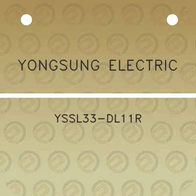 yongsung-electric-yssl33-dl11r