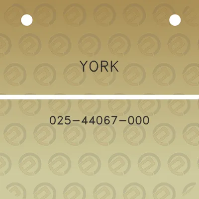 york-025-44067-000