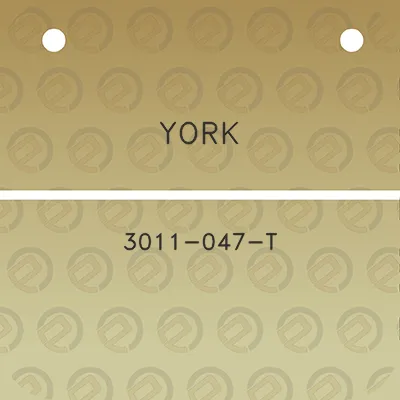 york-3011-047-t