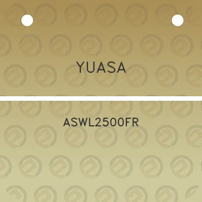 yuasa-aswl2500fr