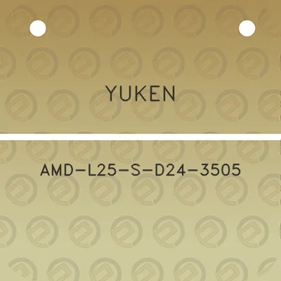 yuken-amd-l25-s-d24-3505