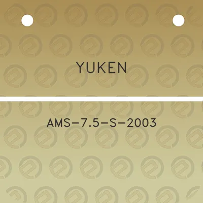 yuken-ams-75-s-2003