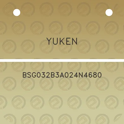 yuken-bsg032b3a024n4680