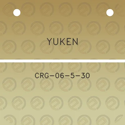 yuken-crg-06-5-30