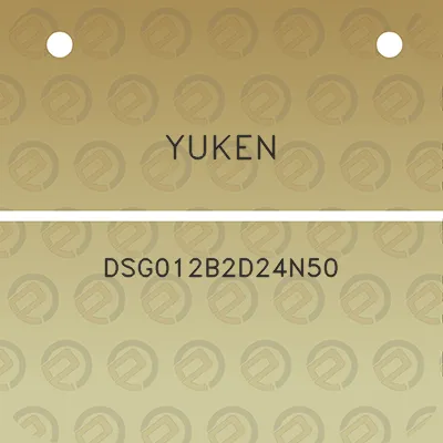 yuken-dsg012b2d24n50