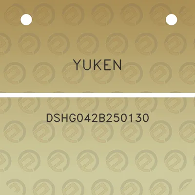 yuken-dshg042b250130