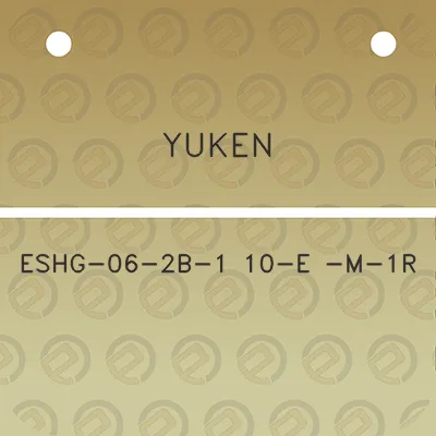 yuken-eshg-06-2b-1-10-e-m-1r