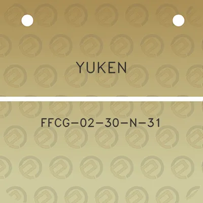 yuken-ffcg-02-30-n-31