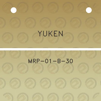 yuken-mrp-01-b-30