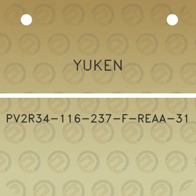 yuken-pv2r34-116-237-f-reaa-31