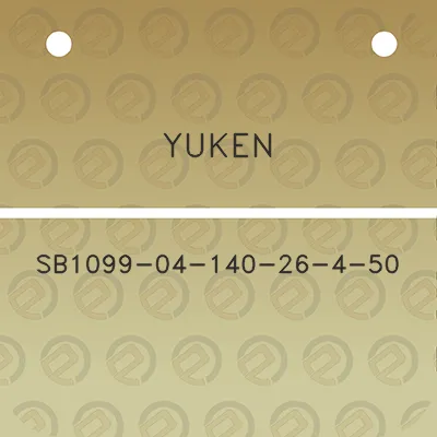 yuken-sb1099-04-140-26-4-50