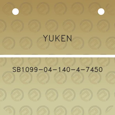 yuken-sb1099-04-140-4-7450