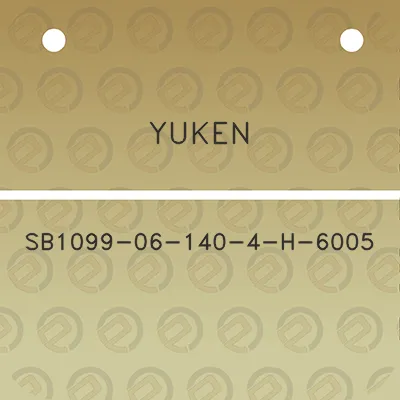 yuken-sb1099-06-140-4-h-6005