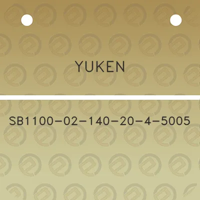 yuken-sb1100-02-140-20-4-5005