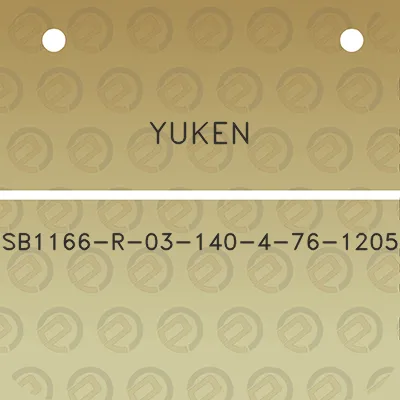 yuken-sb1166-r-03-140-4-76-1205