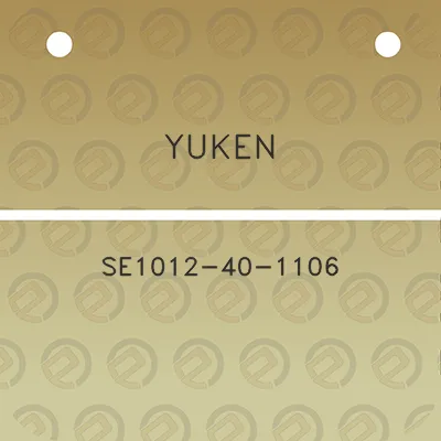 yuken-se1012-40-1106