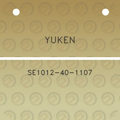 yuken-se1012-40-1107